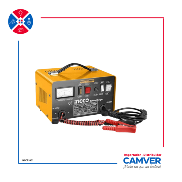 Cargador de Batería 12/24 VOLT – Ingco