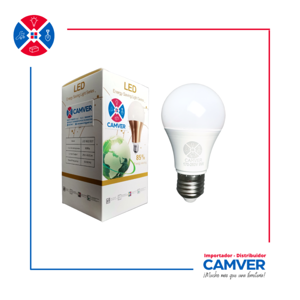 Foco Led 9w Luz Blanca – CAMVER