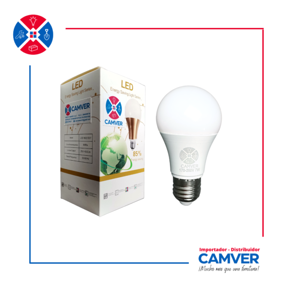 Foco Led 7w Luz Blanca – CAMVER