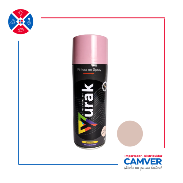 Pintura en Spray de 400ml Yurak – Peach Red