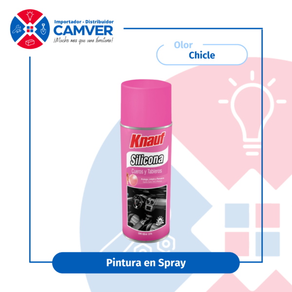 Silicona para cueros y tableros Knauf 450ml – Chicle