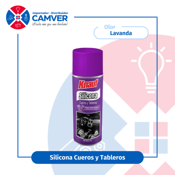 Silicona para cueros y tableros Knauf 450ml – Lavanda