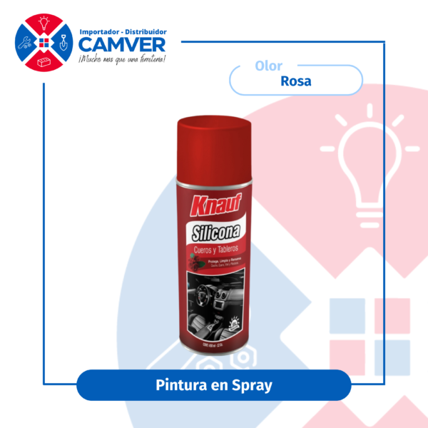 Silicona para cueros y tableros Knauf 450ml – Rosa