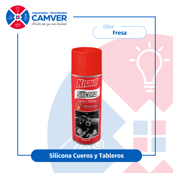 Silicona para cueros y tableros Knauf 450ml – Fresa