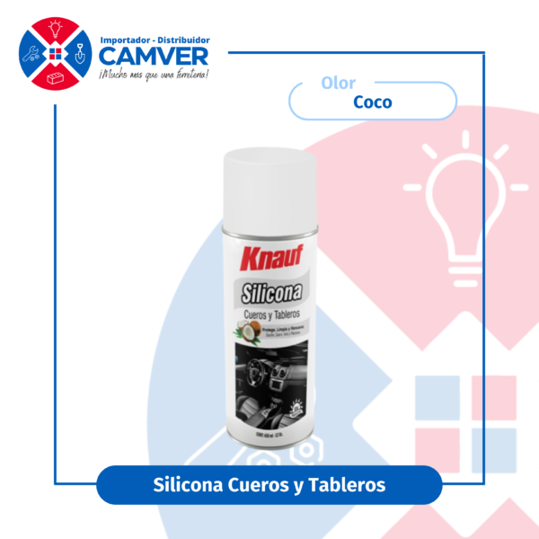 Silicona para cueros y tableros Knauf 450ml – Coco