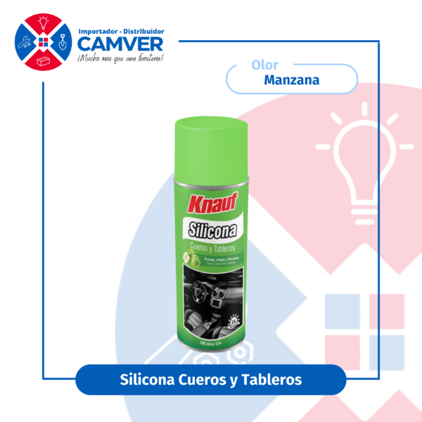 Silicona para cueros y tableros Knauf 450ml – Manzana