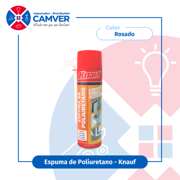 Espuma de poliuretano 500ml – Knauf