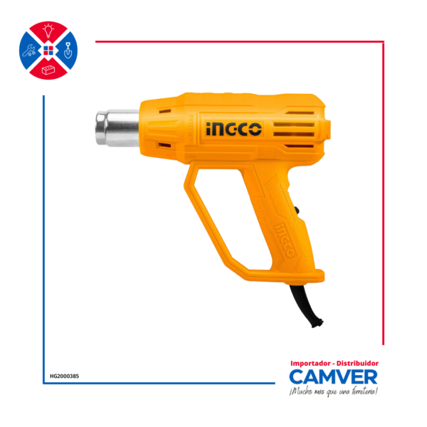 Pistola de Calor 2000W – Ingco